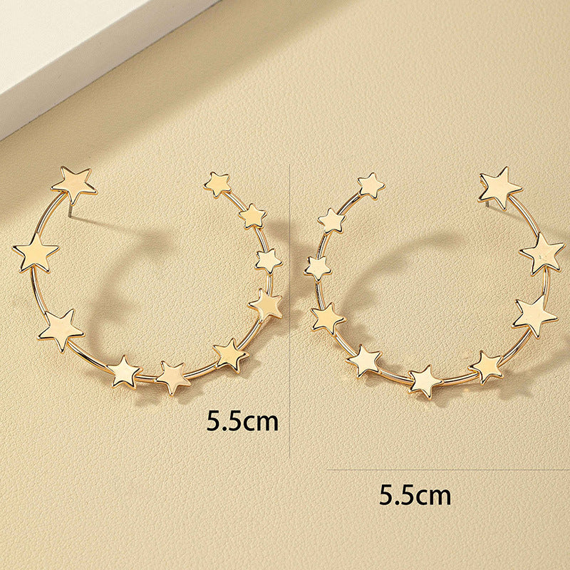 Fashionable Starry Nights Earrings - Vienna Verve Collection