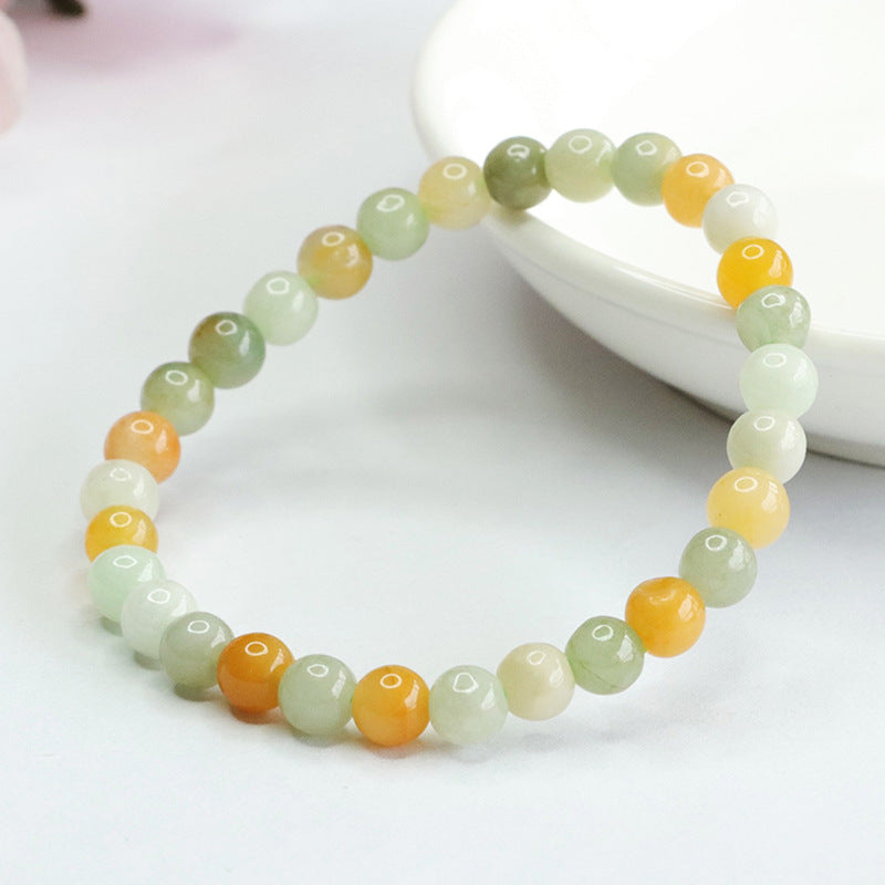 Colorful A-grade Jade Bracelets from Myanmar