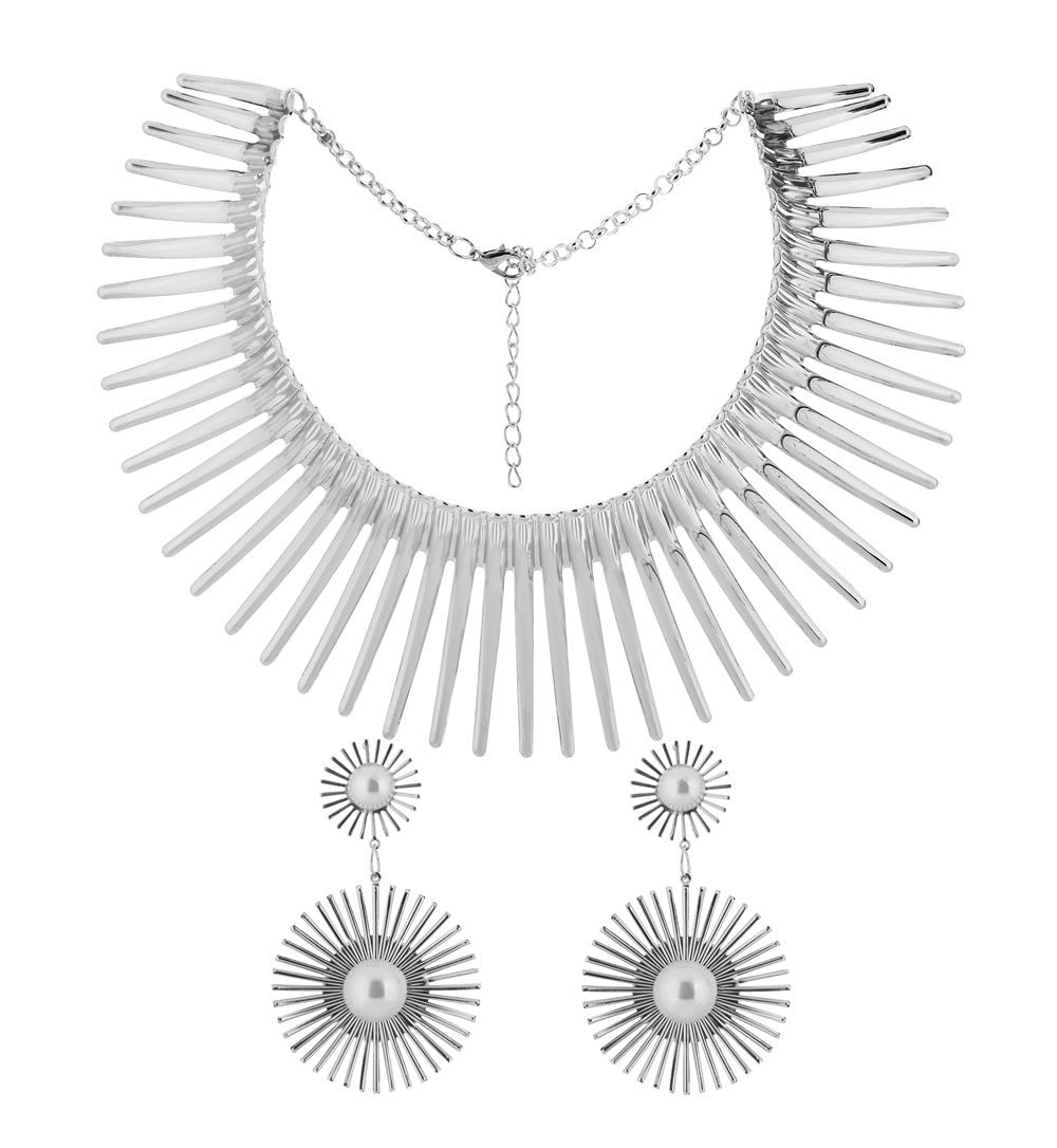 Blossom Sunset Necklace Set with Fashion Jewelry Supply