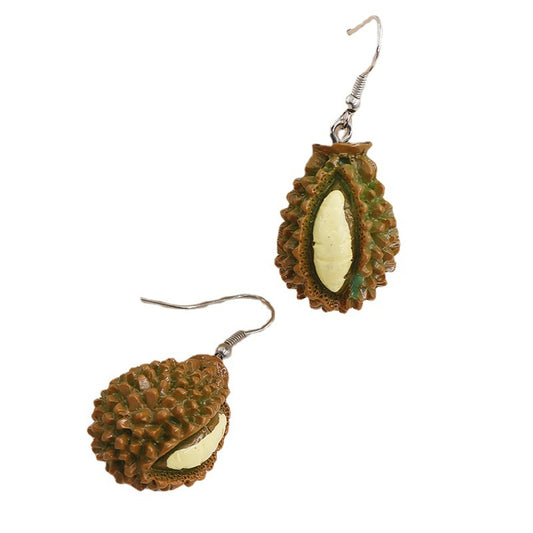 Fashionable Durian Dangle Earrings - Vienna Verve Collection