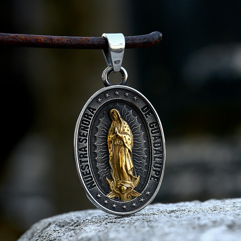 Wholesale Stainless Steel Venus Virgin Mary Pendant with Fine Polishing for Men