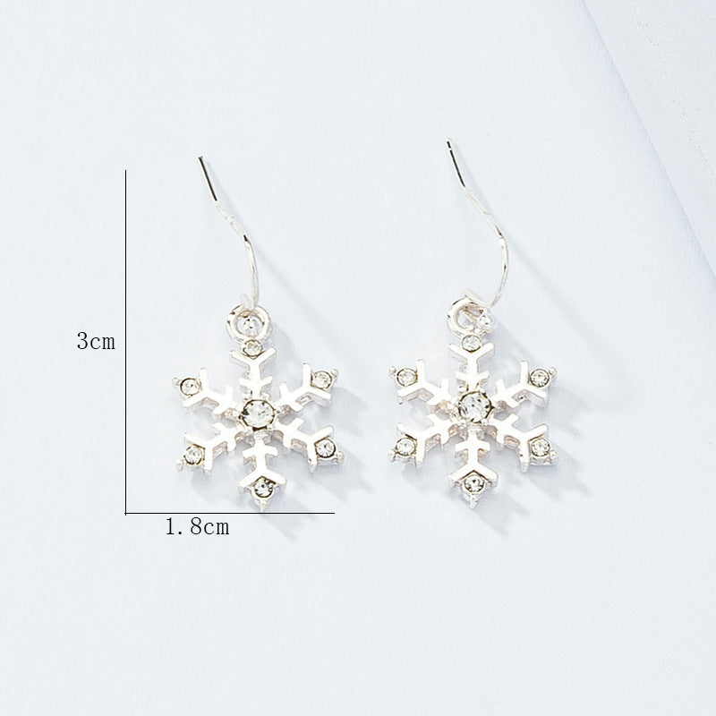 Snowflake Spark Earrings - Vienna Verve Collection