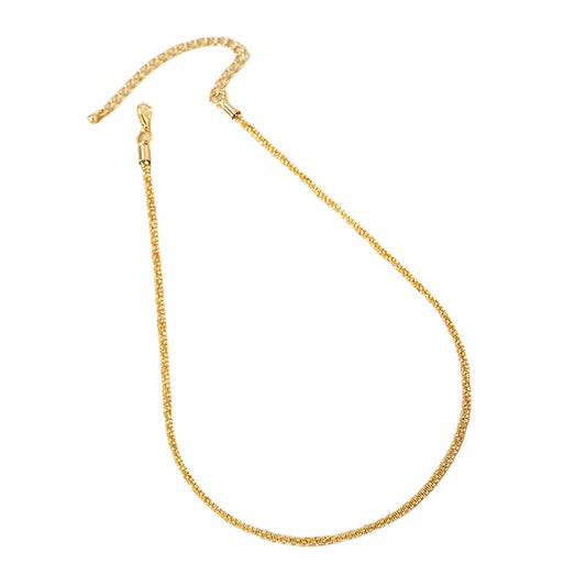 Chic Minimalist Metal Necklace by Vienna Verve