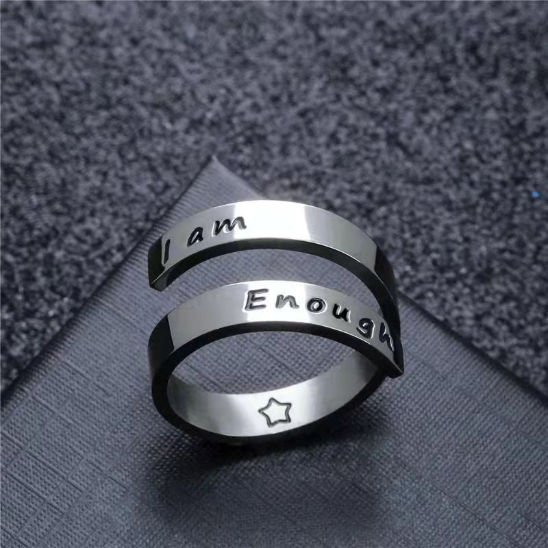 Stainless Steel Open Ring Jewelry - Cross-Border Collection