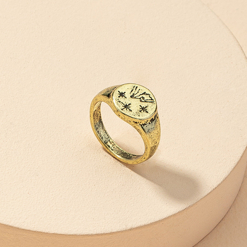 Mountain Star Vintage Ring - Vienna Verve Collection