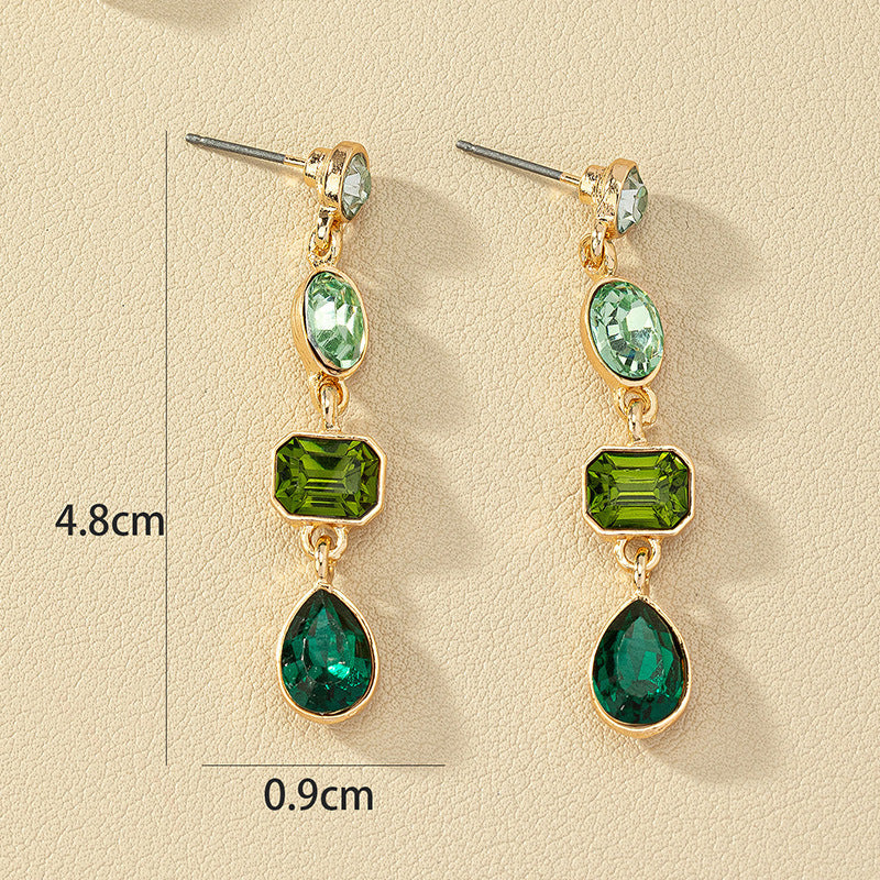 Luxurious Vienna Verve Metal Earrings with Elegant Design