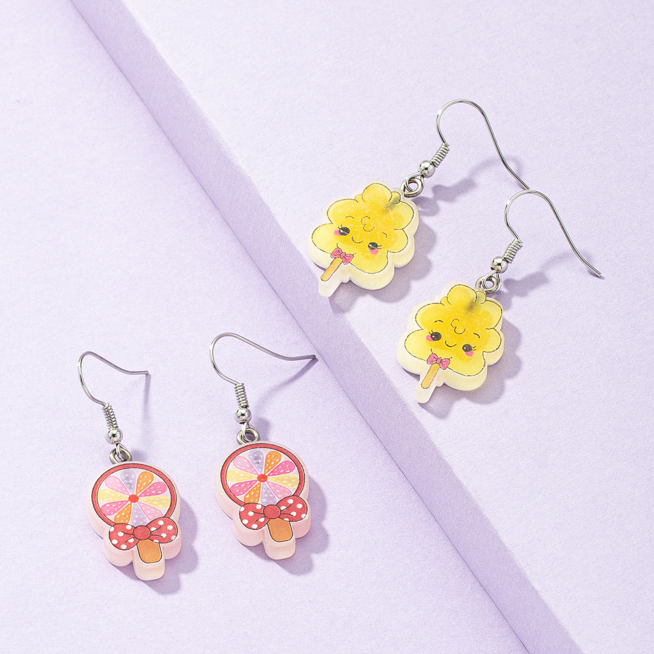 Summer Delight Ice Cream Earrings Duo - Trending in Europe and America