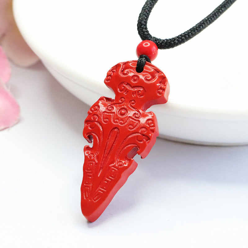 Red Sand Vermilion Sand Sword Pendant Diamond Pestle Pendant