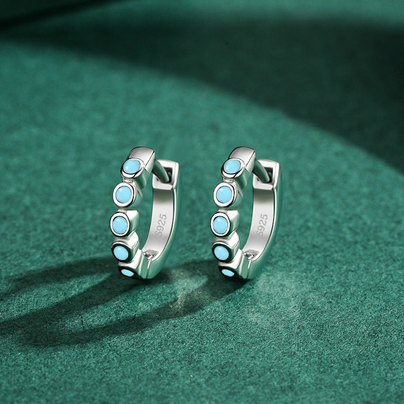 Everyday Genie Turquoise Sterling Silver Earrings