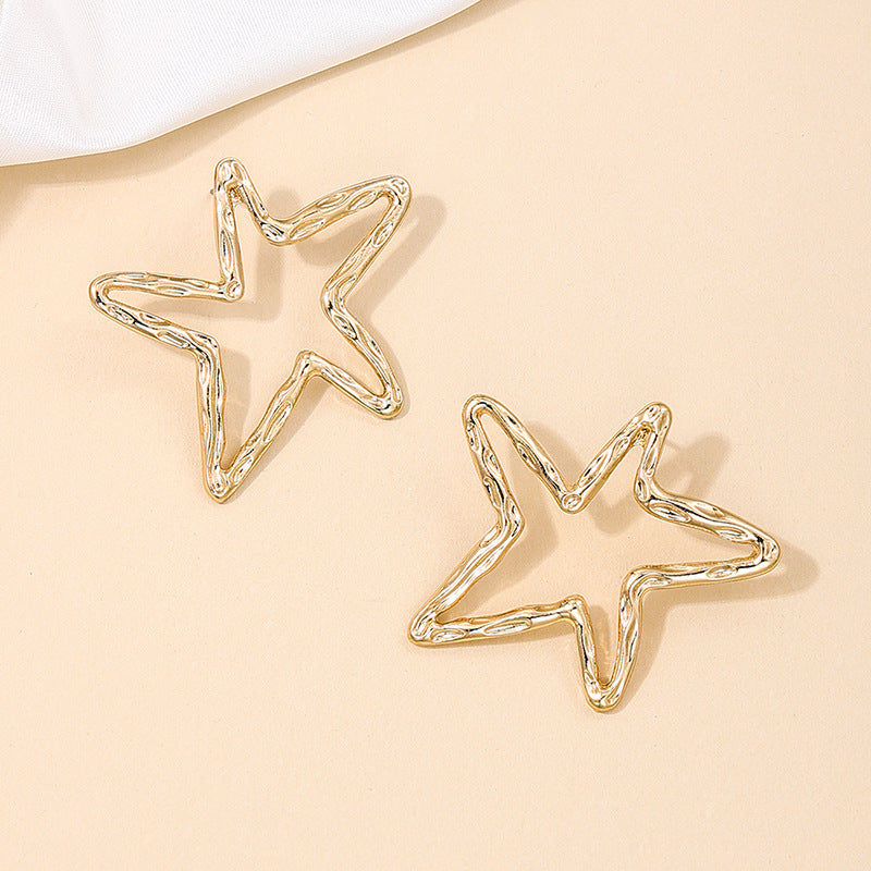 Hollow Star Earrings - Vienna Verve Collection