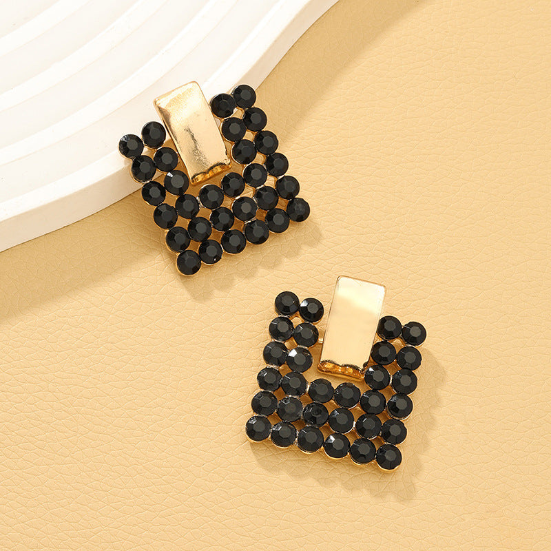 European and American Fashion Vienna Verve Geometric Earrings