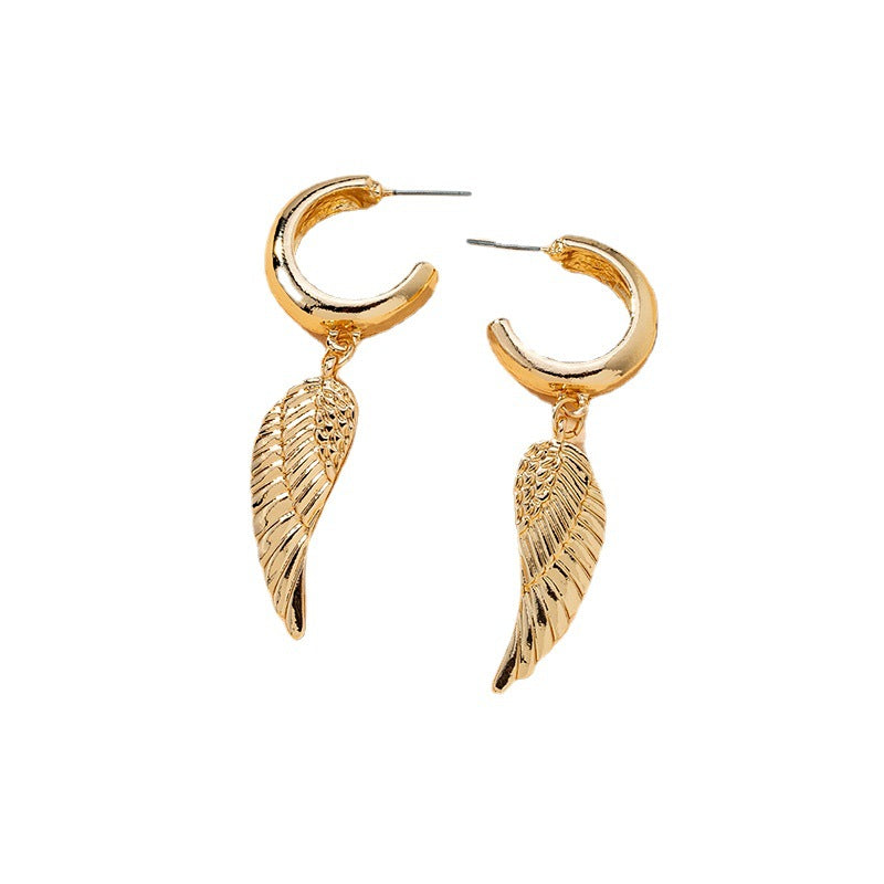 Exaggerated Wing Earrings - Vienna Verve Collection