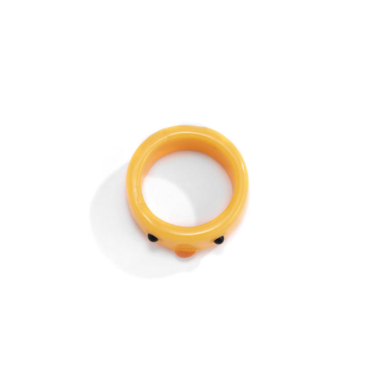 Froggy Resin Ring with European and American Style Influences