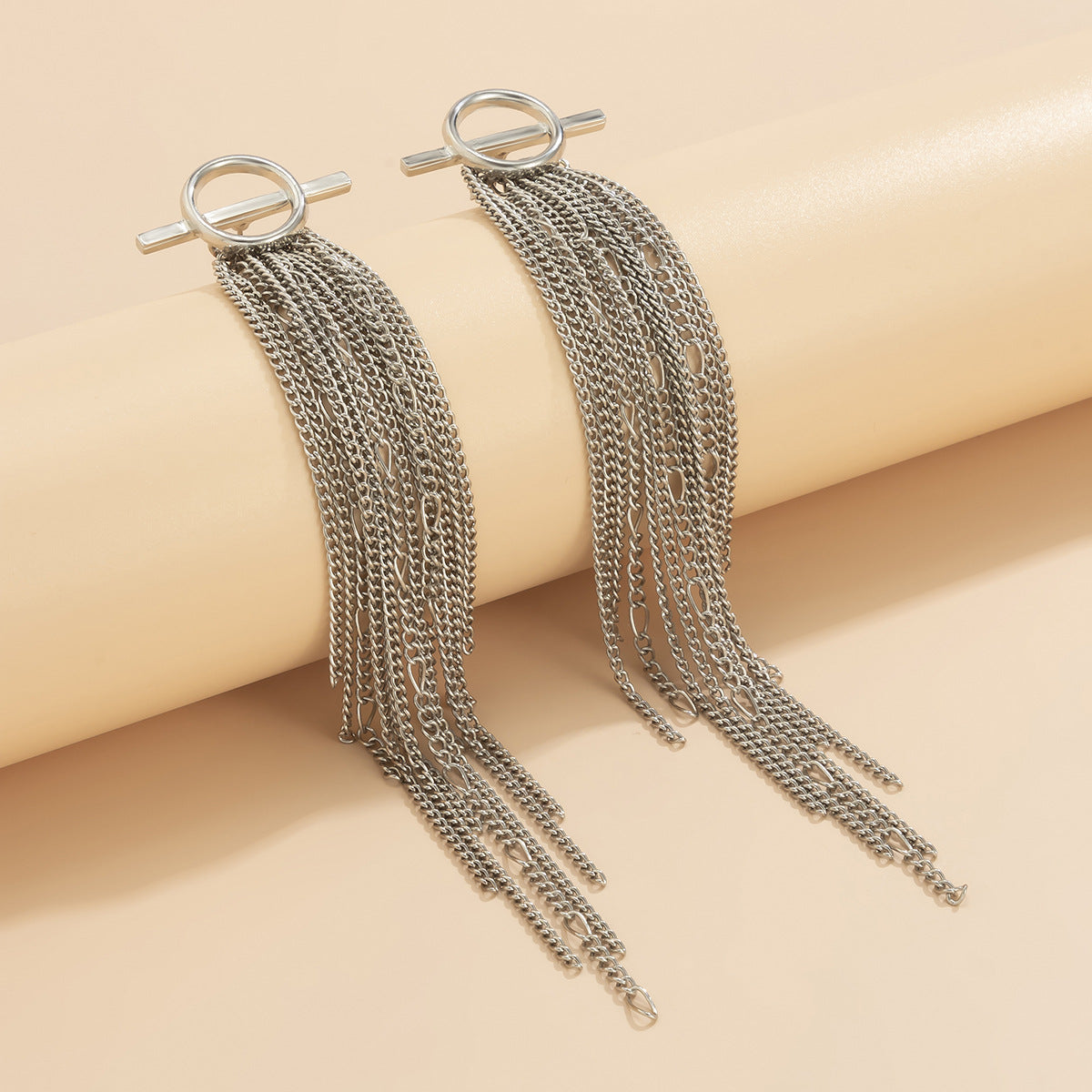 Chic Geometric Tassel Earrings from Vienna Verve Collection