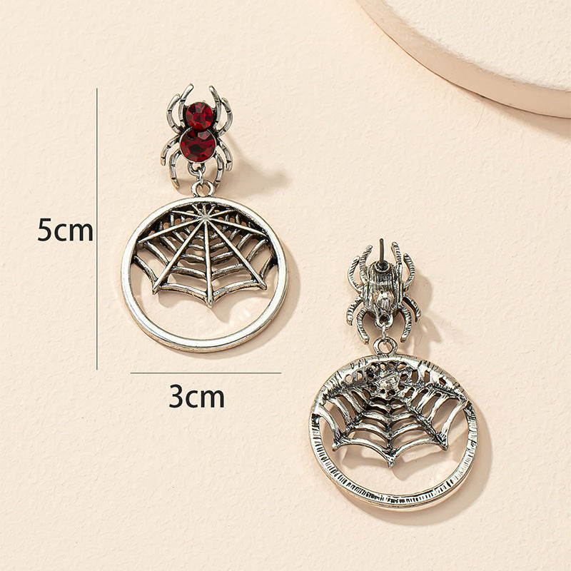 Spider Web Hollow Earrings with a Vintage Twist