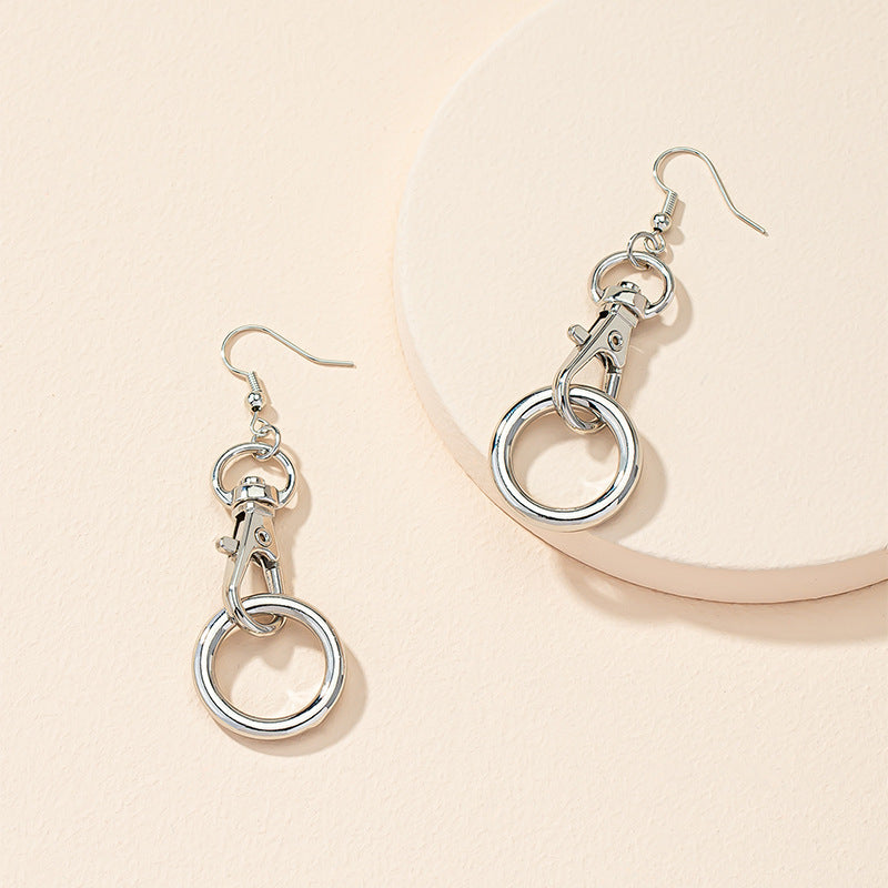 Trendy Urban Circle Earrings - Vienna Verve Collection