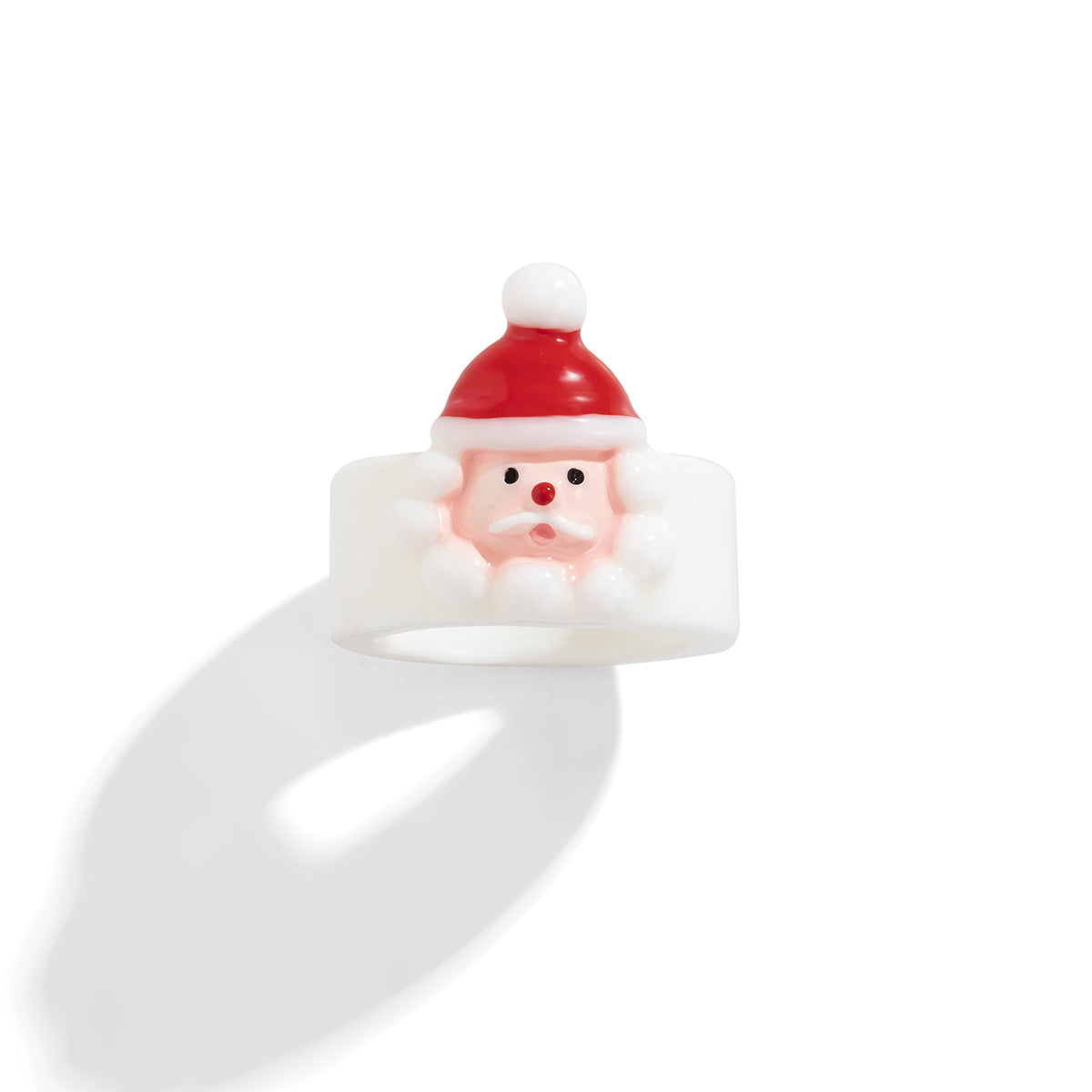 Festive Holiday Jewelry Collection Featuring Santa Claus, Reindeer, and Geometric Bracelets