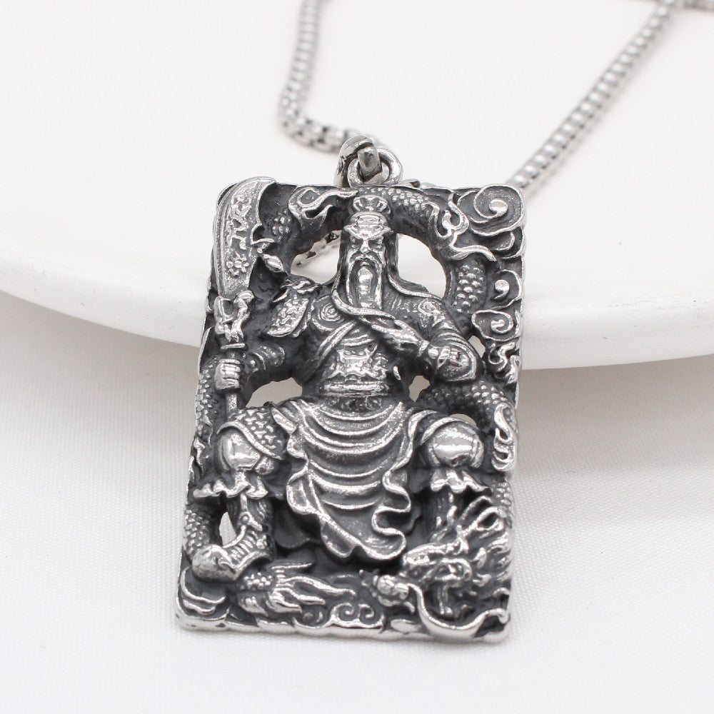 Wholesale Men's Titanium Steel Amulet Pendant by Guanyu, China