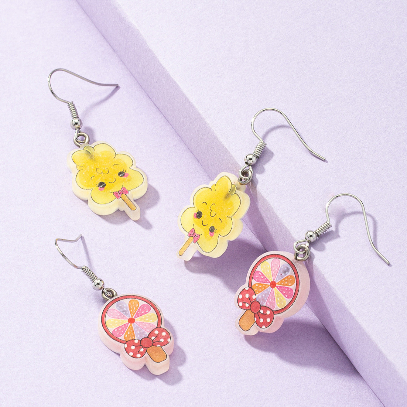 Summer Delight Ice Cream Earrings Duo - Trending in Europe and America