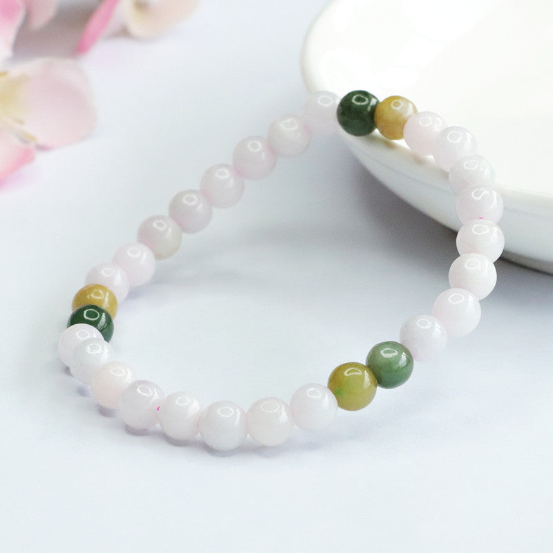 Myanmar Jade Sterling Silver Bracelet - Fortune's Favor Collection