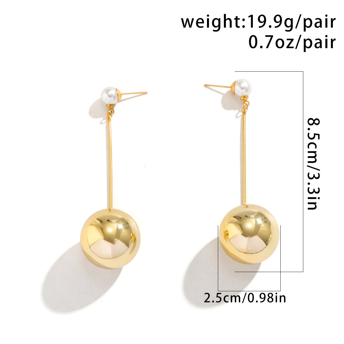 European and American Cross-border Jewelry, Exaggerated Personality Earrings, Melon Seeds Tassel Studs