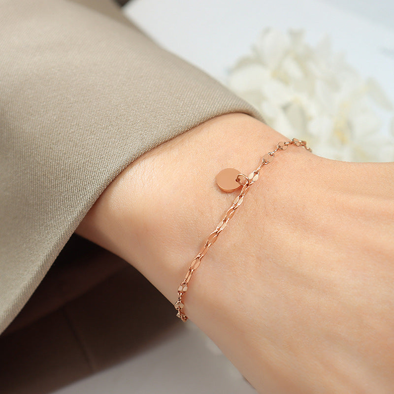 Exquisite Cold Ins Trend Minimalist Light Luxury Bracelet