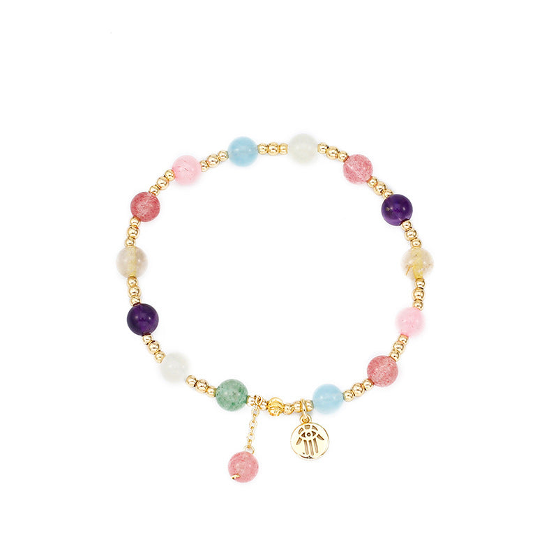 Colorful Crystal Bracelet from Planderful's Fortune's Favor Collection