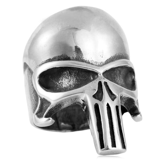 Titanium Steel Skull Ring for Men - Retro Trendy Personalized Accessory in European and American Style