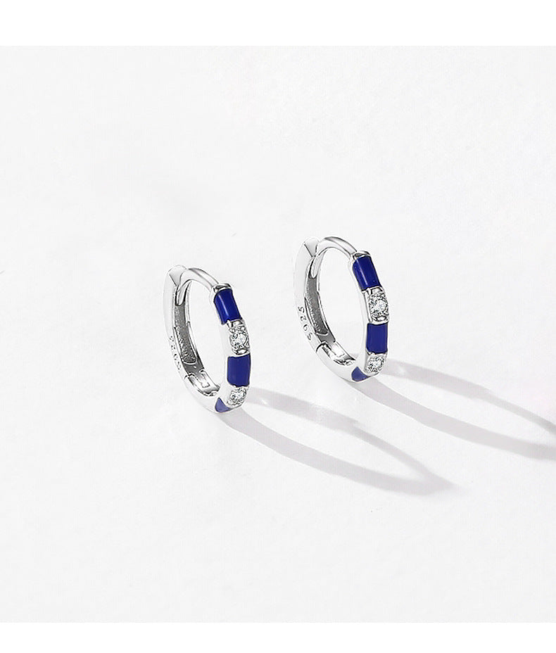 Everyday Genie Sterling Silver Zircon Earrings