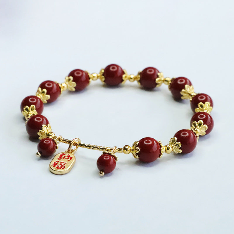 Cinnabar Blessing Bracelet