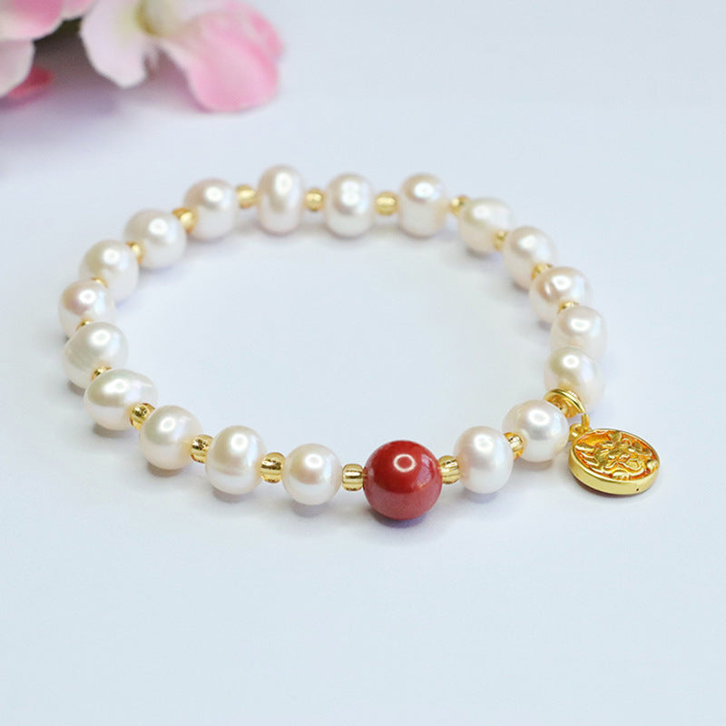 Emperor's Sand Freshwater Pearl Bracelet