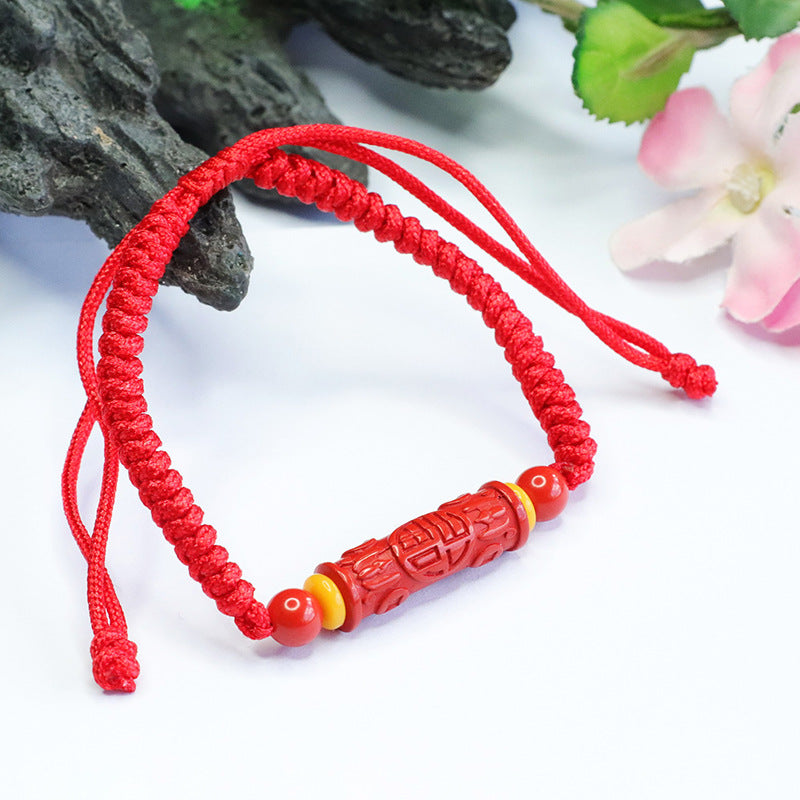 Heavenly Blessing Cinnabar Stone Bracelet