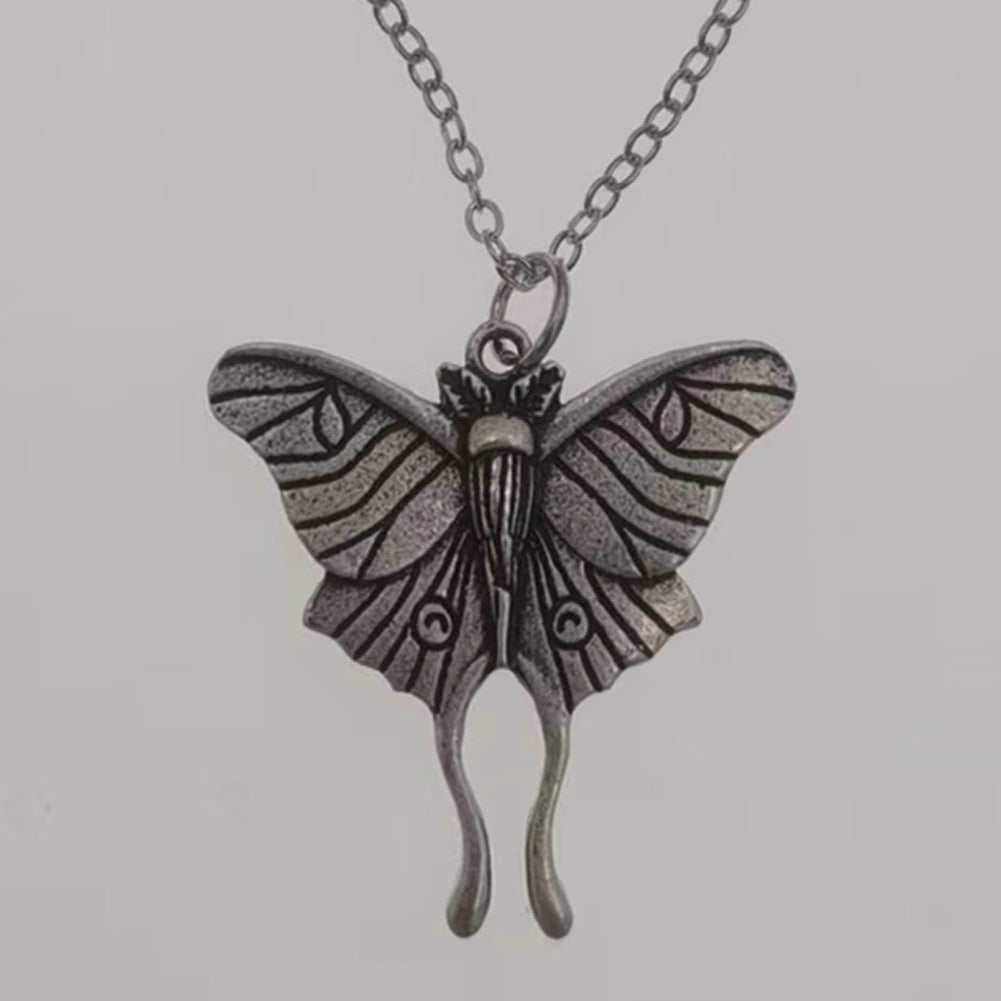 Mini Death Valley Moth Pendant Men's Necklace - Norse Legacy Collection