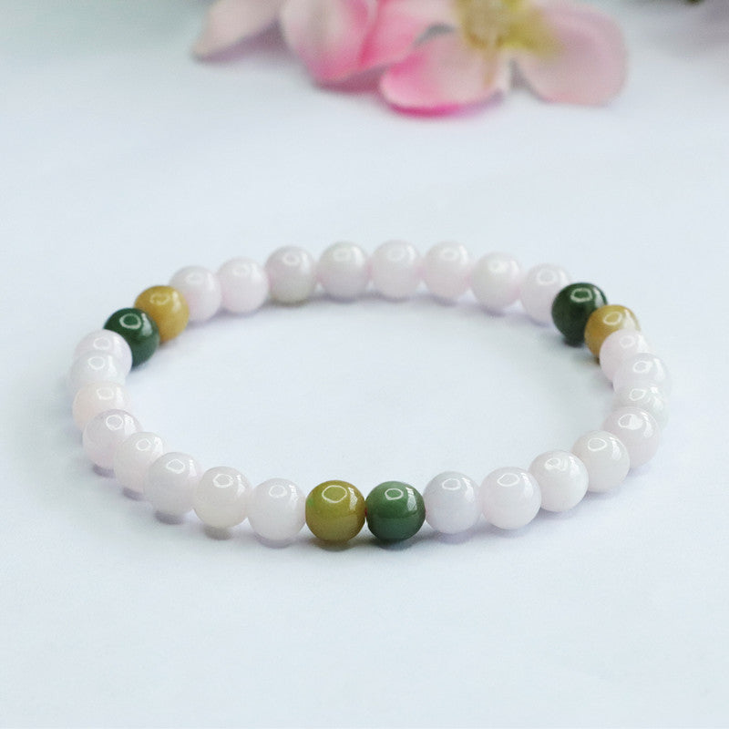 Myanmar Jade Sterling Silver Bracelet - Fortune's Favor Collection