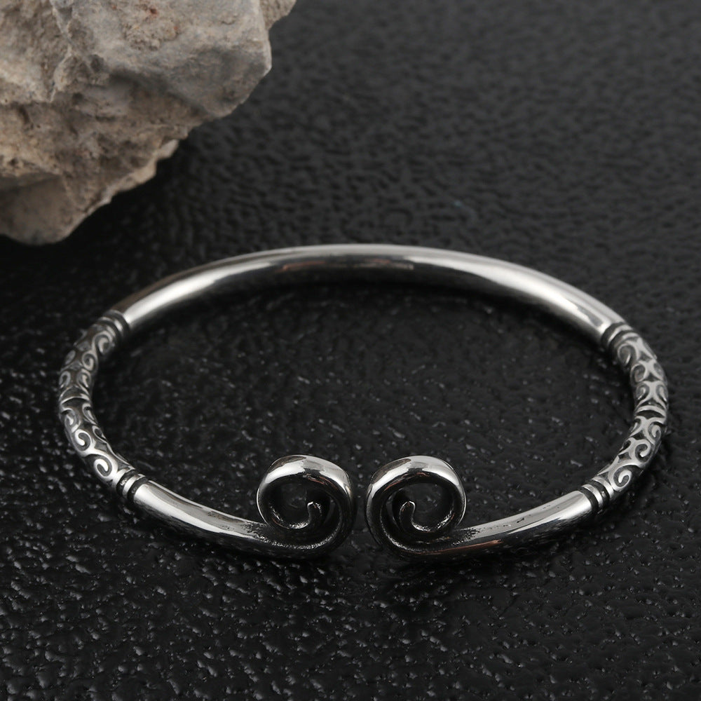 Titanium Steel Wukong Men's Adjustable Bracelet - Modern Fashion Meets Timeless Elegance