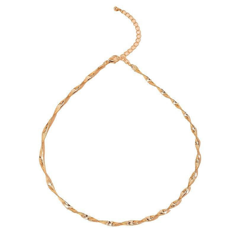 Stylish Spiral Necklace from Vienna Verve Collection