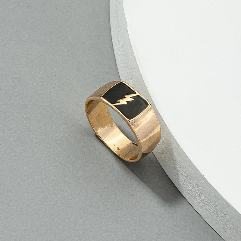 Retro Cross-Border Men's Ring by Vienna Verve