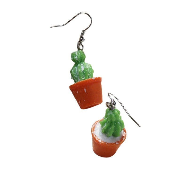 Cactus Charm Earrings from the Vienna Verve Collection