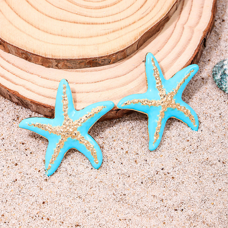 Starfish Summer Star Earrings - Vienna Verve Collection