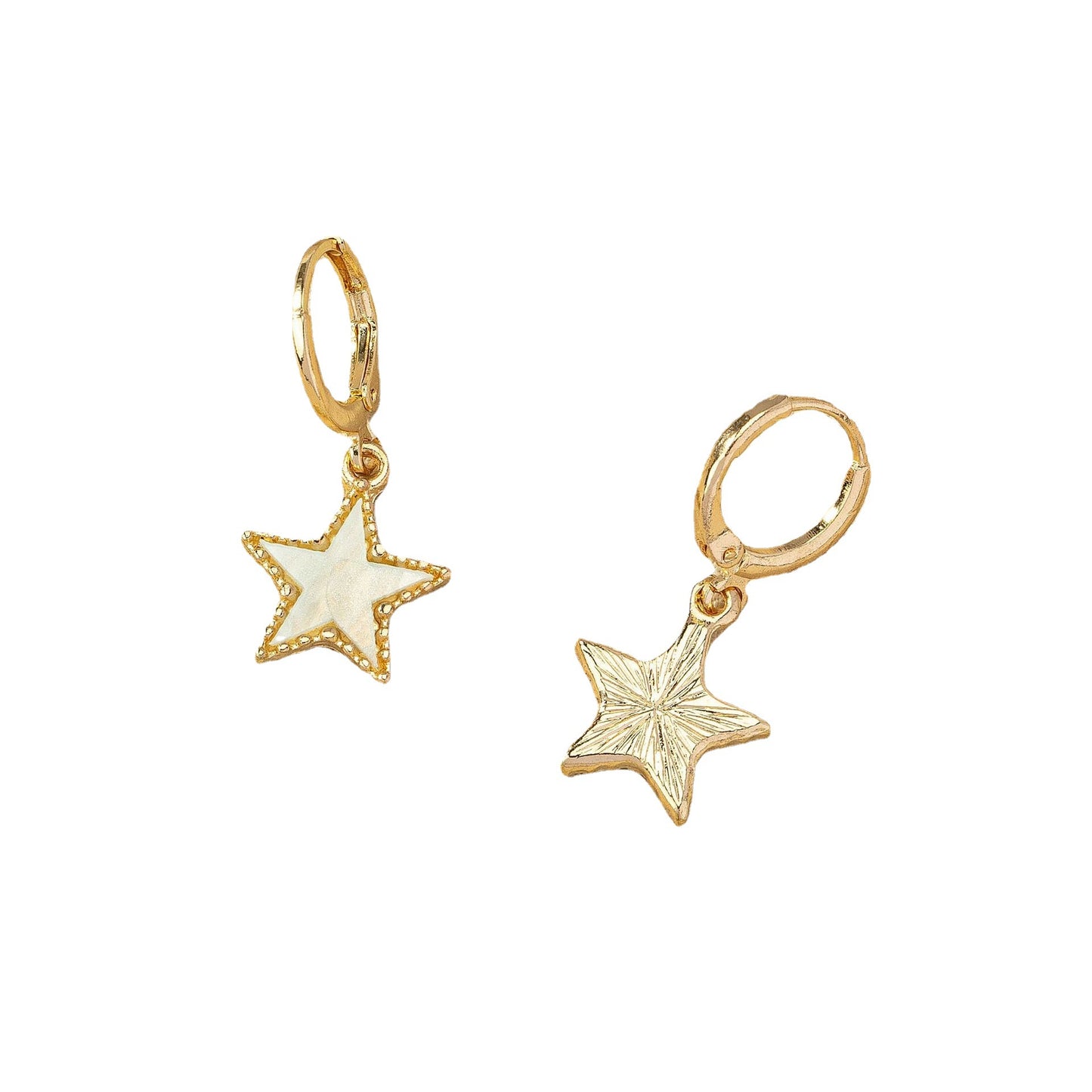 Chic Starry Alloy Earrings Set from Vienna Verve Collection