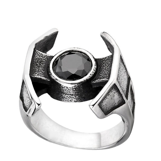 Men's Star Wars Spaceship Ring - Stylish Jewelry Inspired by Epic Space Adventures