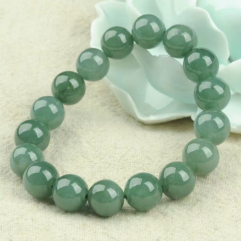 Fortune's Favor Sterling Silver Jade Bracelet