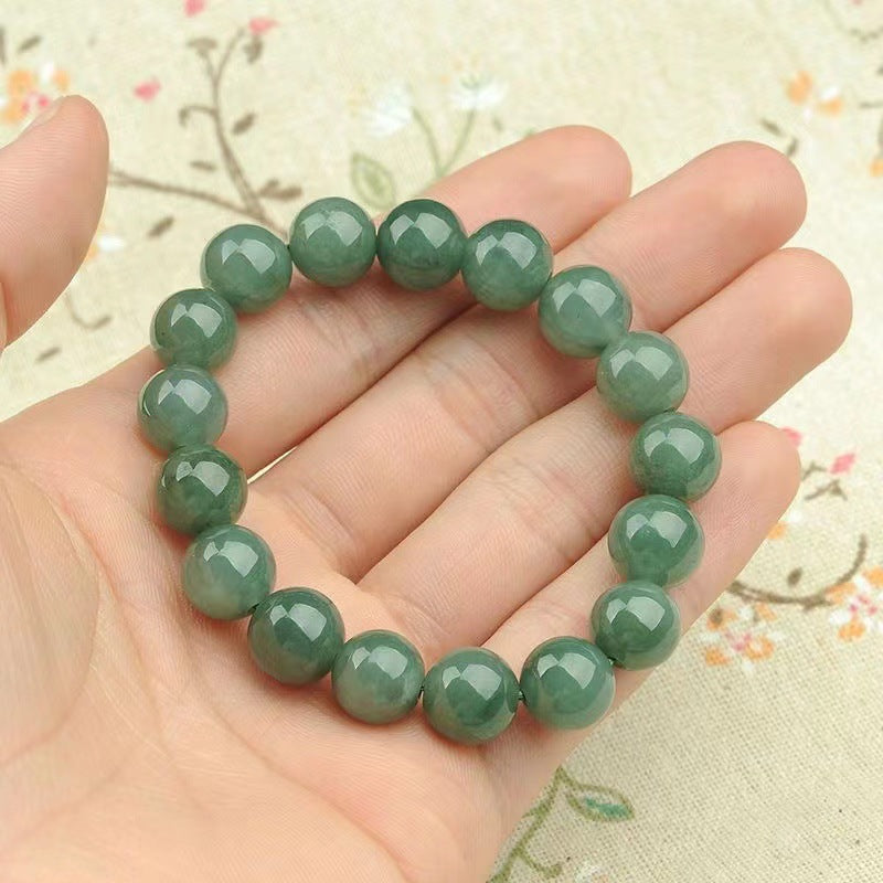 Fortune's Favor Sterling Silver Jade Bracelet