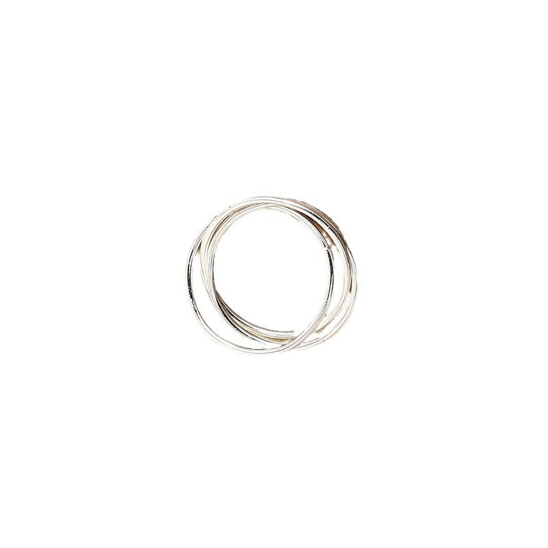 Elegant Cross-Border Multilayer Ring from Vienna Verve Collection