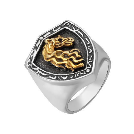 Magical Titanium Unicorn Ring - Wholesale Foreign Trade Jewelry