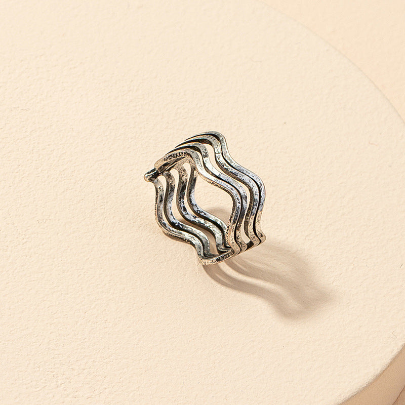 Wave Rider's Dream Metal Ring - Vienna Verve Collection