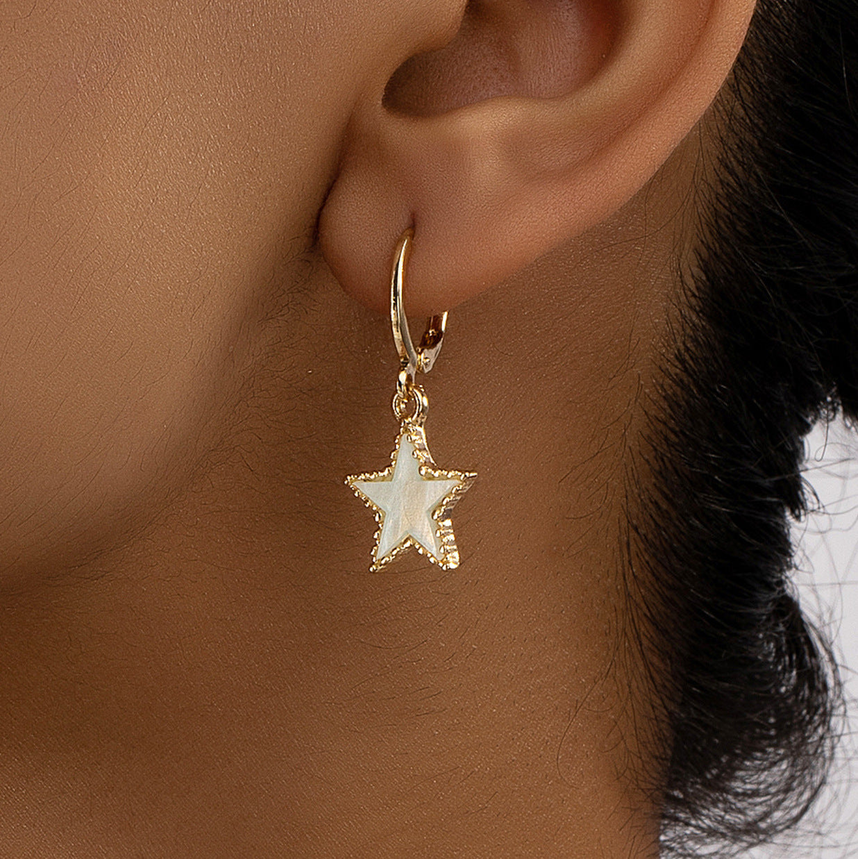 Chic Starry Alloy Earrings Set from Vienna Verve Collection