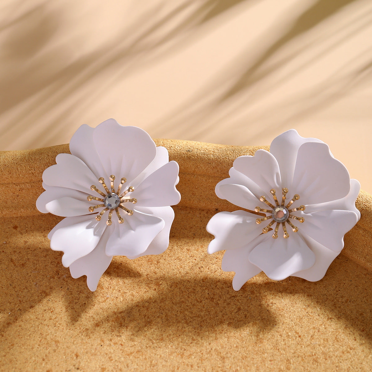 Dopamine Flower Earrings - Vienna Verve Collection - Sterling Silver Needle