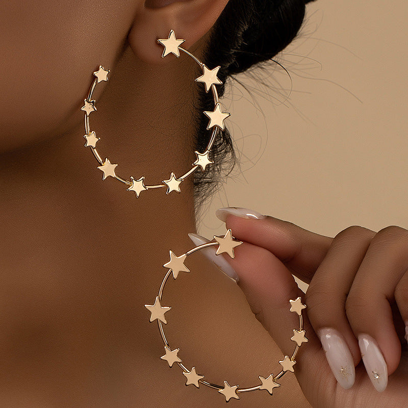 Fashionable Starry Nights Earrings - Vienna Verve Collection