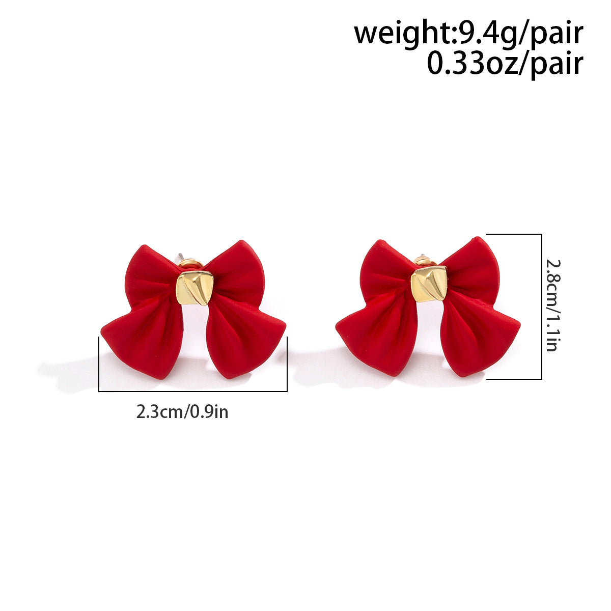 Festive Reindeer Rice Ball Bow Earrings with Colorful Christmas Tree Bell Tassel Detail